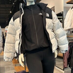 The North Face Black and White Puffer Jacket